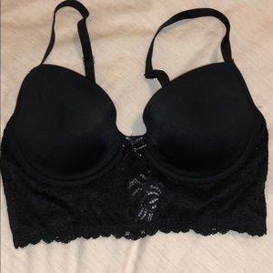 New without tags black bralette